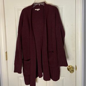 american eagle women’s oversized cardigan